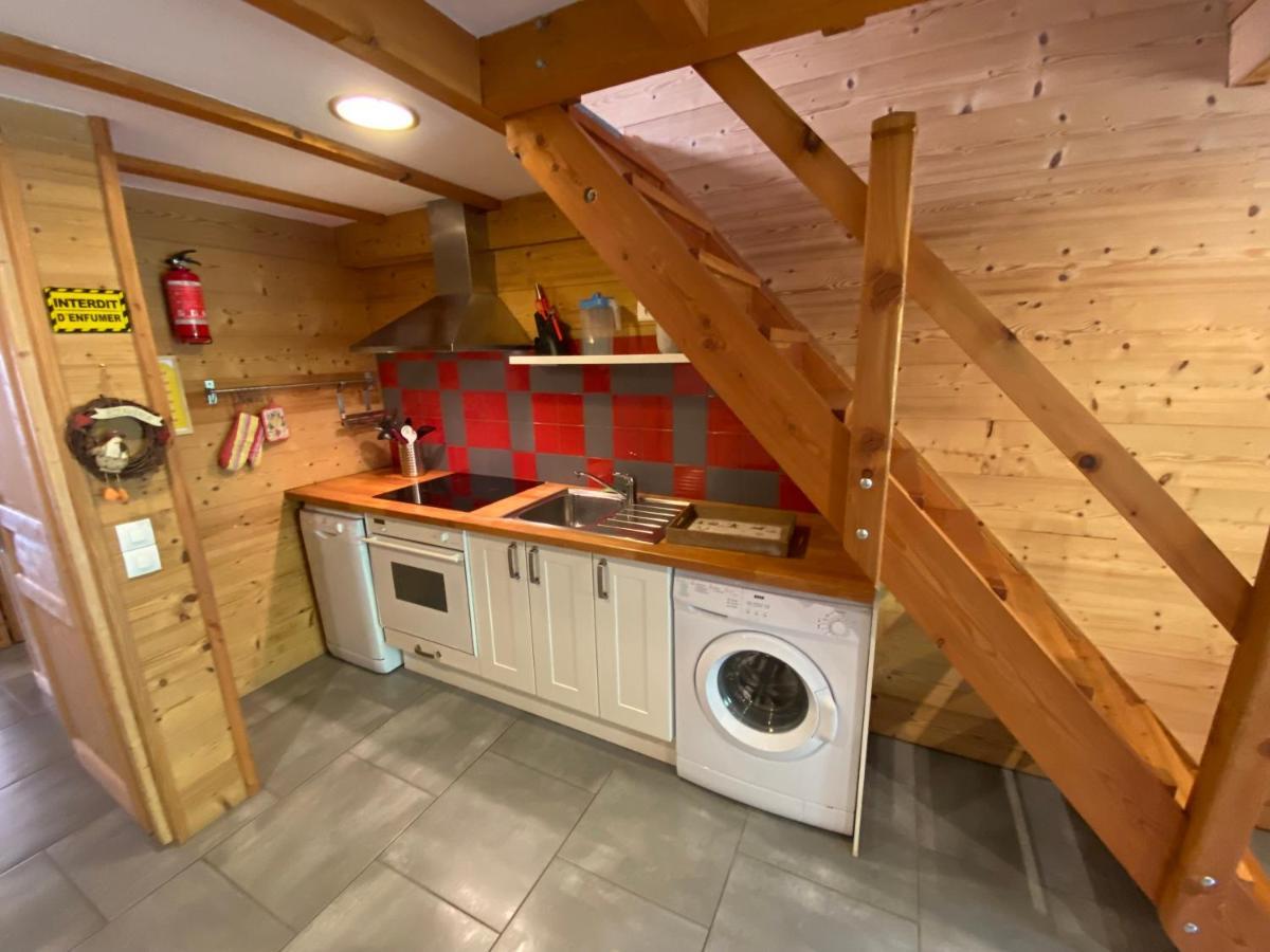 L Alpin Bel Appartement Avec Terrasse Dans Vieille Ferme De Montagne Renovee Les Orres Eksteriør bilde